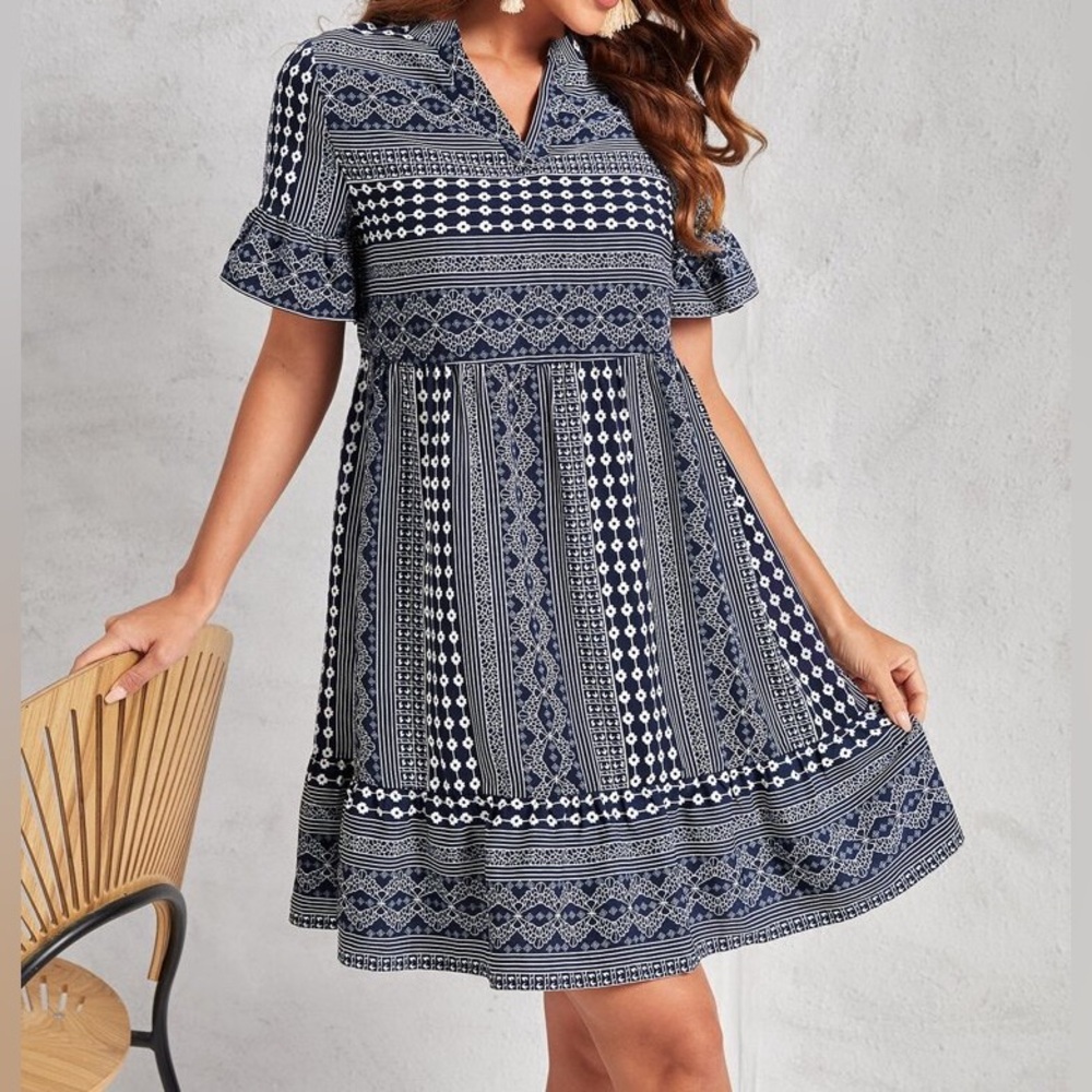 Emery Rose Pattern Dress